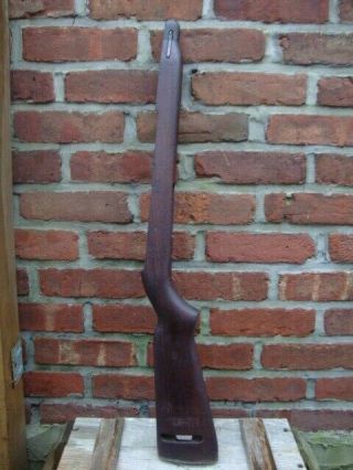 Ww2 Ibm Manufactured M1 Carbine Stock Cross Cannon Cartouched Lwb