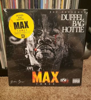 Duffel Bag Hottie - Max 3 Black Vinyl /100 De Rap Winkle Benny Conway Griselda
