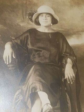 Rare Circa 1910 Rppc Of A Styling Black African American Woman