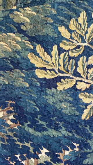 A Good 18th Century Verdure Tapestry Fragment 3