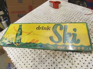 Drink Ski Soda Sign 50 