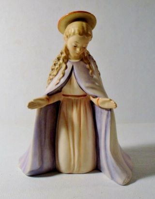 Vintage 1951 Goebel Hummel Nativity 6 - 1/2 " Virgin Mary