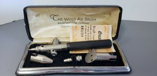 Vintage Wold Air Brush Type A - 21/2 N With Case