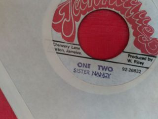 Sister Nancy Vintage Rare  One,  Two / Version  1982 Techniques Records Nm