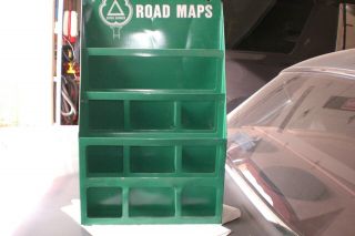 Cities Service Wall Mount Map Rack