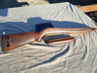M - 1 Carbine Walnut Stock Winchester Late Ww2