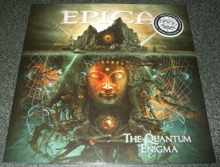 Epica - The Quantum Enigma - 2014 2lp Golden Vinyl - 100 Only - Nightwish - &