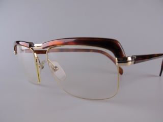 Vintage Essel Tournoi 31 Gold Filled Eyeglasses Size 51 - 19 Made In France