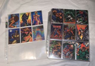 1994 Marvel Flair Annual Trading Card Set Complete 150 Cards Including Checklist