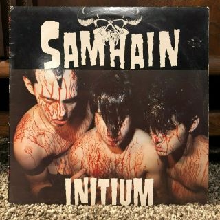 Samhain - Initium - Plan9 - Translucent Vinyl Lp - Rare - Small Ring