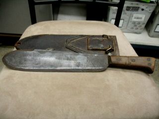 Village Blacksmith Usa 1944 Usmc Ww Ii Medical Corps Bolo Knife & Boyt Sheath