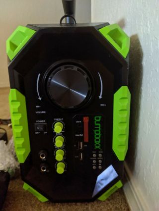 Monster Energy Bumpboxx Flare 8 Boom Box from 