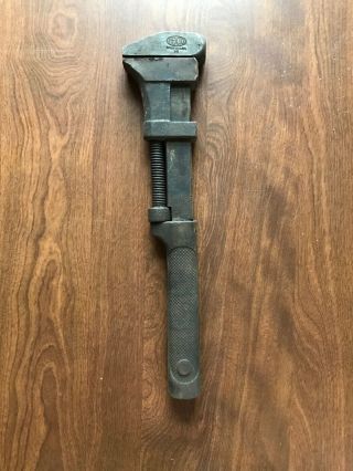 Pexto 15 " Tool Vintage Adjust Crescent Pipe Monkey Wrench Industrial Unique