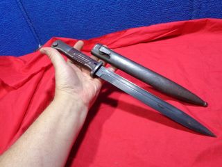 Vintage Ww2 German Fighting Knife Dagger Bayonet 2