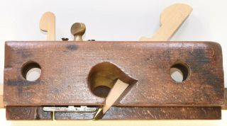 Vintage 1 - 3/16 " Ohio Tool? No.  58 - 1/2 Dado Plane No Irons (inv F883)