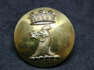 2nd Baron Heath Of The Kingdom Of Italy 27mm Gilt Livery Button Firmin 1879 - 82