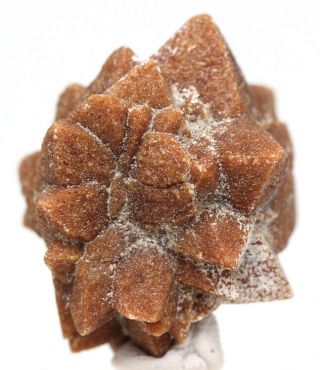 GLENDONITE Calcite Pseudomorph After Ikaite Crystal Cluster Mineral Specimen 2