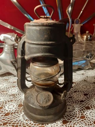 Atom Nr.  75 Kerosene Lamp Wwii Lantern Feuerhand German Wehrmacht