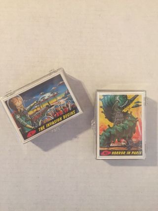 Topps Mars Attacks Trading Card Complete Set - - 2012