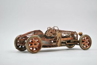 1913 Model Car 1:12 Scale Classic Roadster Racing Sports Car Model Hot Cast