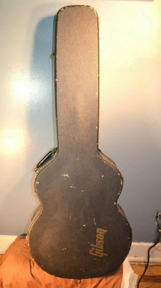 Vintage Gibson Hard Case For Es - 335 Es - 330 Es - 345 1973