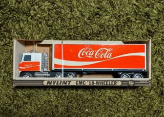 Nylint Steel Coca Cola Semi - Truck Gmc 18 Wheeler /