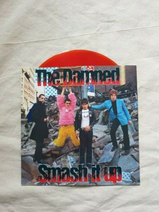 The Damned - Smash It Up - 40th Anniversary - Ltd 7  Red Vinyl 2019