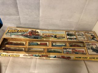 Vintage Life Like Ho Scale Electric Train Set.  Rail King Model.