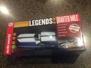 Auto World 1:18 Scale Limted Edition Blue Max 1971 Ford Mustang Nhra F/c 371 (