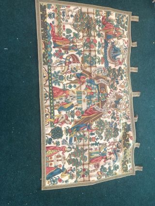 Vintage German Tapestry Made In Germany 29 X 51