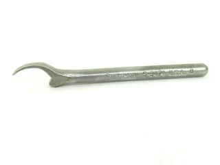 1928 Vintage Snap On Tools S - 9474 Usa 8 Spanner Wrench Tool For Brakes T4456j