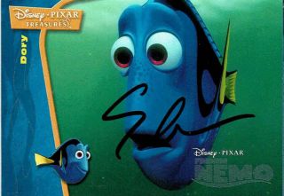 Ellen Degeneres - Dory In " Finding Nemo " - Autograph Trading Card