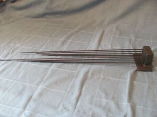 Chime Rod Assembly For Grandfather Clock 8 Rods Marked B122/30
