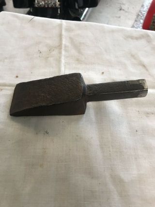 Vintage Blacksmith Hardy Hot Cut Off Tool Anvil Hardie