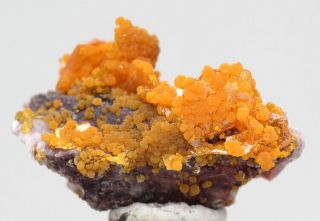 WULFENITE MIMETITE Crystal Cluster Mineral Specimen Rowley Mine MARICOPA ARIZONA 2