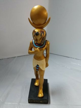 Ancient Egyptian Horus Falcon God Sculpture Figurine Collectible Veronese Statue