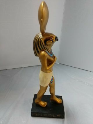 Ancient Egyptian Horus Falcon God Sculpture Figurine Collectible Veronese Statue 2