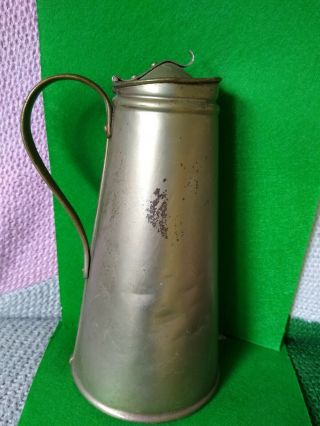 Was Benson Insulated Copper Jug.  Marked W.  A.  S Benson on bottom. 2