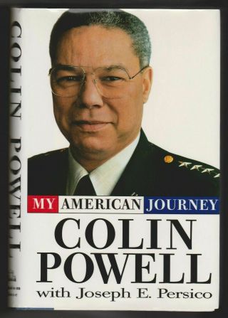General Colin Powell Hand Signed My American Journey First Edition W/coa Rare