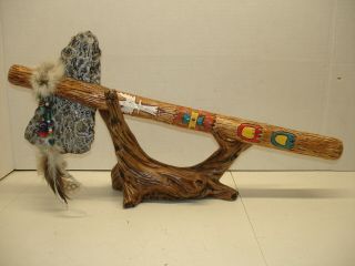 D) Ceramic Native American Style Home Decor Tomahawk