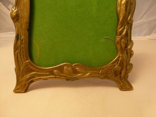 Art Nouveau Brass Maiden Frame 3