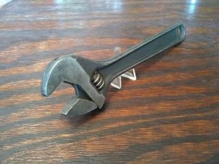 Vintage 10 " Crescent Brand Adjustable Wrench Crestoloy Made In Usa