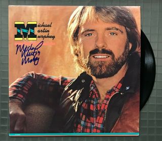 Michael Martin Murphy Signed Record Album Vinyl Autographed Auto