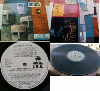 Rem (r.  E.  M. ) - The Best Of.  Greek Lp Rare Vinyl 1st Press