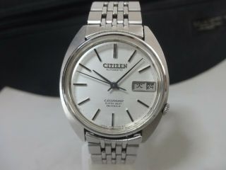Vintage 1971 Citizen Automatic Watch [leopard Beat] 28j 28800bph Cal.  7720