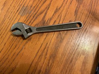 Vintage " Fat " Crescent Tool Co.  10 " Adjustable Wrench,  Jamestown N.  Y.  Usa