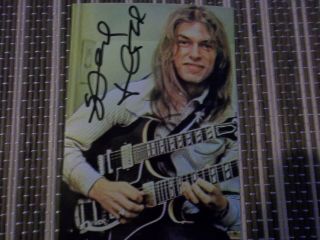 Steve Howe,  Yes Musician,  Hand Signed Photos 6 X 4