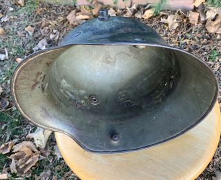 World War II German camo helmet…rare 3