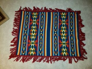 Vintage Beaver State Indian Pendleton Shawl Blanket