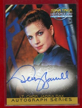Star Trek Deep Space Nine Signed By Terry Farrell As Lt.  Cmdr.  Dax A6